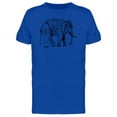 thumbnail image 1 of Lovely Boho Ethnic Elephant T-Shirt Men -Image by Shutterstock, Male Small, 1 of 2