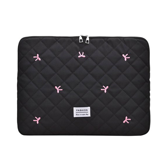 Lovely Bows Laptop Sleeve Laptop Protective Case Computer Sleeve Travel Laptops Carrying Case with Zipper Birthday Gift