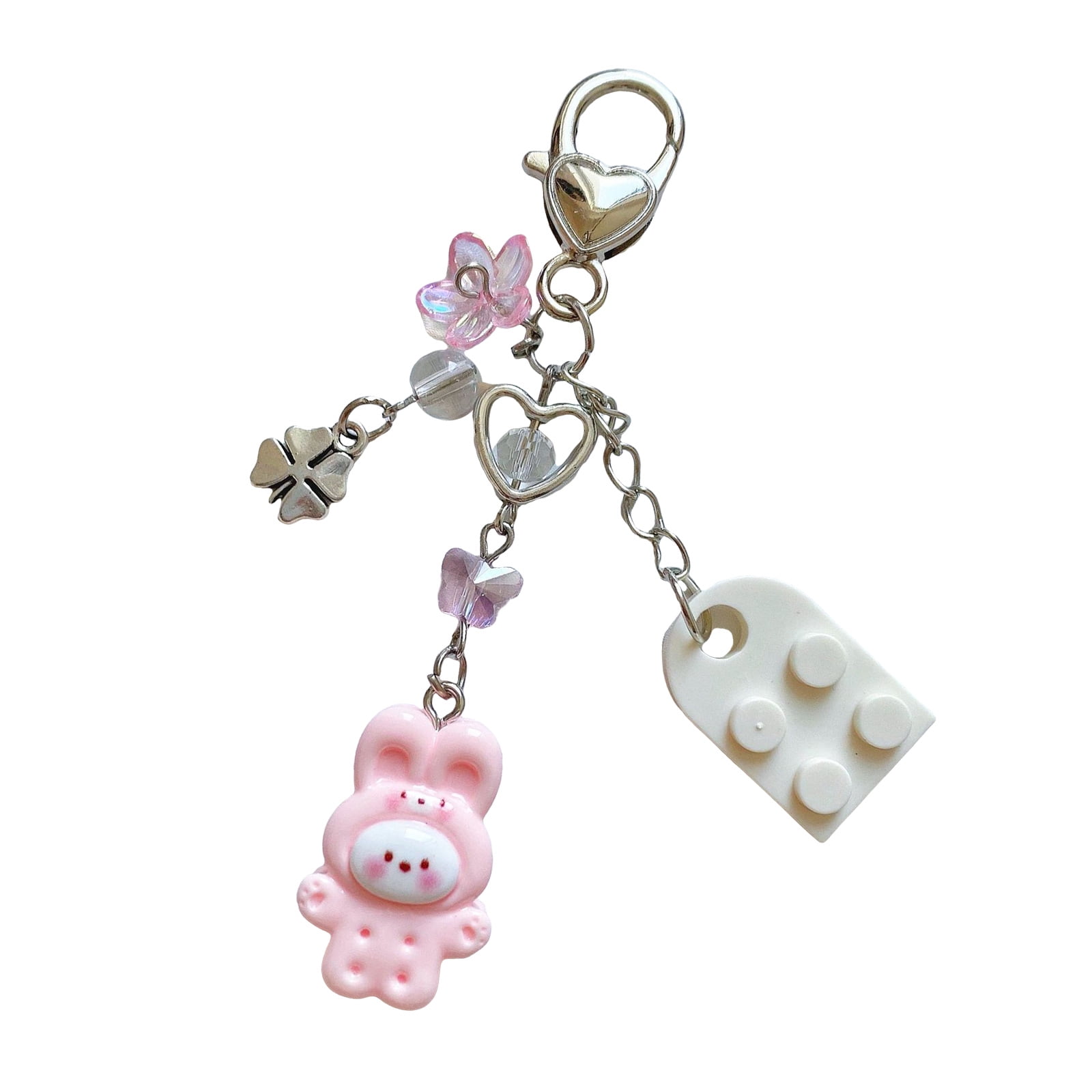 Lovely Brick Heart Designs Keychain Delicate Matching Heart Keychains ...