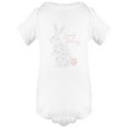 thumbnail image 1 of Lovely Bunny Design Bodysuit Infant -Image by Shutterstock,  24 Months, 1 of 2