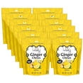 thumbnail image 1 of Lovely Candy Co. Lemon Ginger Chews, Made with Real Ginger, Individually Wrapped Ginger Candy, 5 Ounce (Pack of 12) | Gluten-Free, Non-GMO, NO Artificial Ingredients, NO High Fructose Corn Syrup, 1 of 6