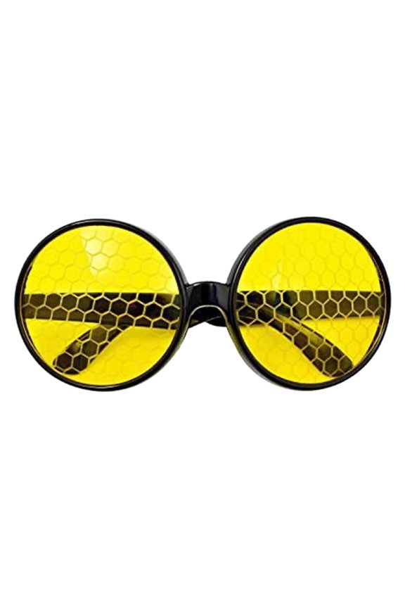 Lovely Cartoon Bee Shape Hair Hoop Women Cosplay Sunglasses for Photoshoots Live Broadcast Halloween Hair Accessory