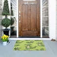 thumbnail image 1 of Lovely Cartoon Crocodile Highly Absorbent Polyester Doormat Anti-slip Anti-fouling Indoor Outdoor Entrance Welcome Mat 32×20in., 1 of 8