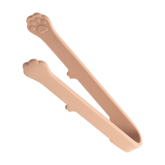 Lovely Cats Paws Silicone Kitchen Tongs for Hot Ice Handling and Decors Feature Heat Resistance Lovely Cooking Accessory