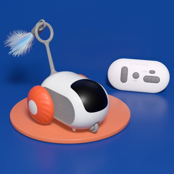Lovely Caves Remote Control Car Chase Smart Cat Toy