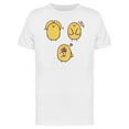 thumbnail image 1 of Lovely Chicken Cartoon T-Shirt Men -Image by Shutterstock, Male XX-Large, 1 of 2