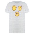 thumbnail image 1 of Lovely Chicken Cartoon T-Shirt Men -Image by Shutterstock, Male XX-Large, 1 of 2