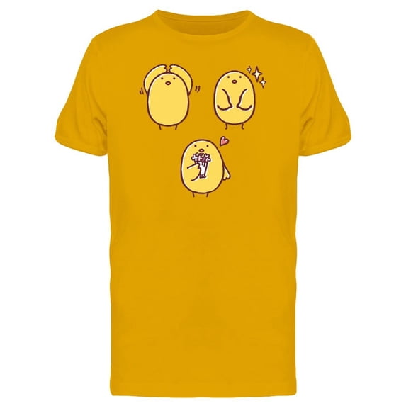 Lovely Chicken Cartoon Tee Men's -Image by Shutterstock