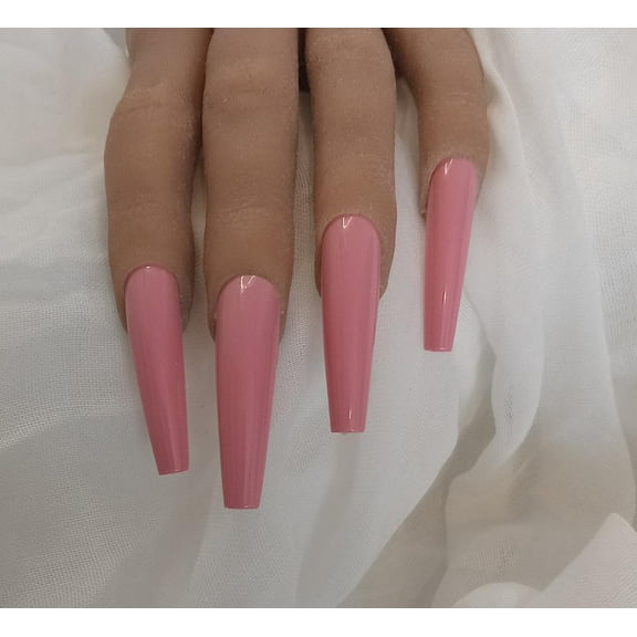 Lovely Claws Gloss Mauve 2XL Press On Nail Set