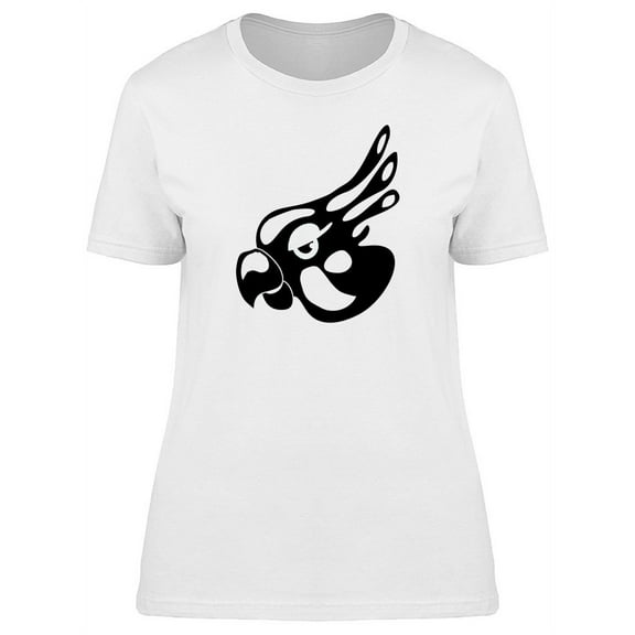 Lovely Cockatoo Doodle T-Shirt Women -Image by Shutterstock, Female Small