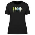 thumbnail image 1 of Lovely Colorful Birds T-Shirt Women -Image by Shutterstock, Female XX-Large, 1 of 2