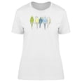 thumbnail image 1 of Lovely Colorful Birds T-Shirt Women -Image by Shutterstock, Female XX-Large, 1 of 2