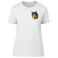 thumbnail image 1 of Lovely Colorful Pocket Dog T-Shirt Women -Image by Shutterstock, Female x-Large, 1 of 4