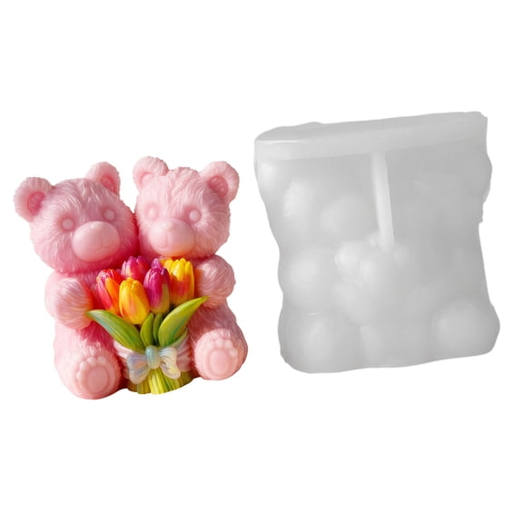 Lovely Couple Bear Making Tool With Quick Release Design Suitable For Home