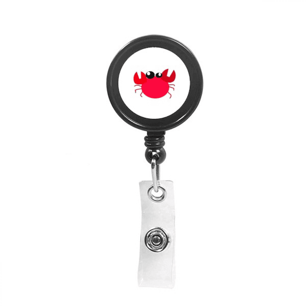 Lovely Crad Marine Art Deco  Fashion Retractable Keychain Badge Holder ID Badge
