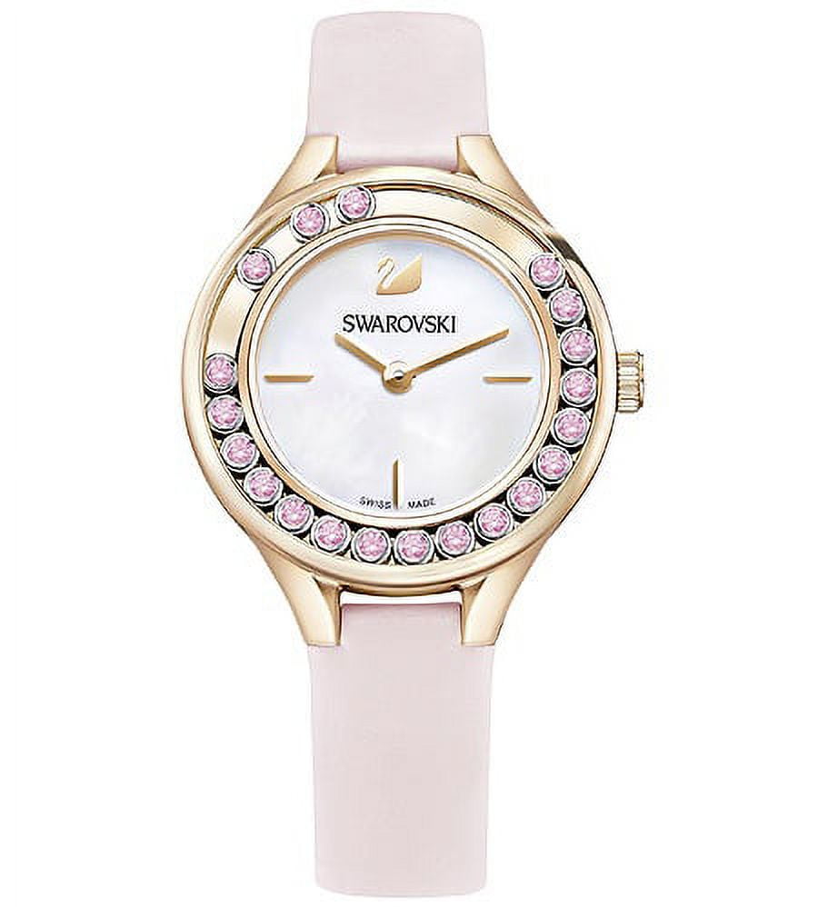 Lovely Crystals Mini Leather Ladies Watch 5376089 - Walmart.com
