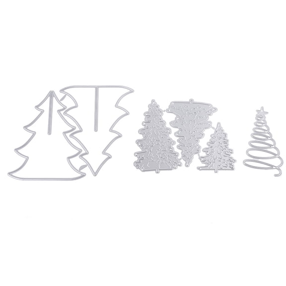 Lovely Cut Dies Stamper Set Steel Tree Metal Stamps DIY Embossing Molds 3D Stencil Template for Kids Art Craft Gift