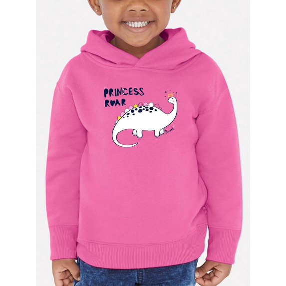 Lovely Dino Princess Roar Hoodie Toddler -Image by Shutterstock, 2 Toddler