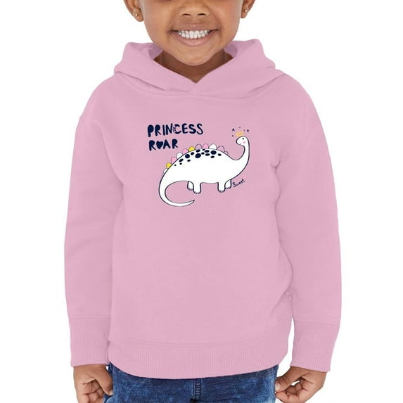 Lovely Dino Princess Roar Hoodie Toddler -Image by Shutterstock, 5 Toddler