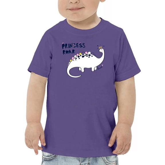 Lovely Dino Princess Roar T-Shirt Toddler -Image by Shutterstock,  2 Toddler