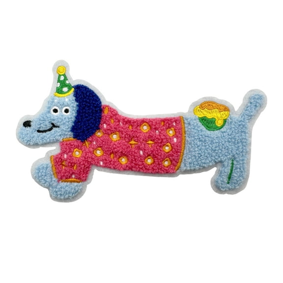 Lovely Dog Applique Handmade Craft Project Hand Sewing Patches Embroidery Shoe Shirt Patches Sewing Project Accessories