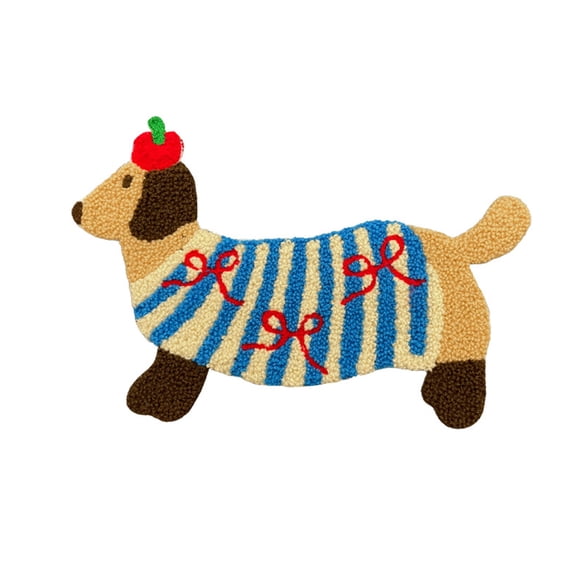 Lovely Dog Applique Handmade Craft Project Hand Sewing Patches Embroidery Shoe Shirt Patches Sewing Project Accessories
