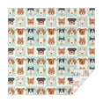 thumbnail image 1 of Lovely Dog Breeds Square Tablecloth,Waterproof Square Table Cover,Wipeable Spillproof Washable Table Cover for Home Kitchen Party Decor 60"x60"(152x152cm), 1 of 6