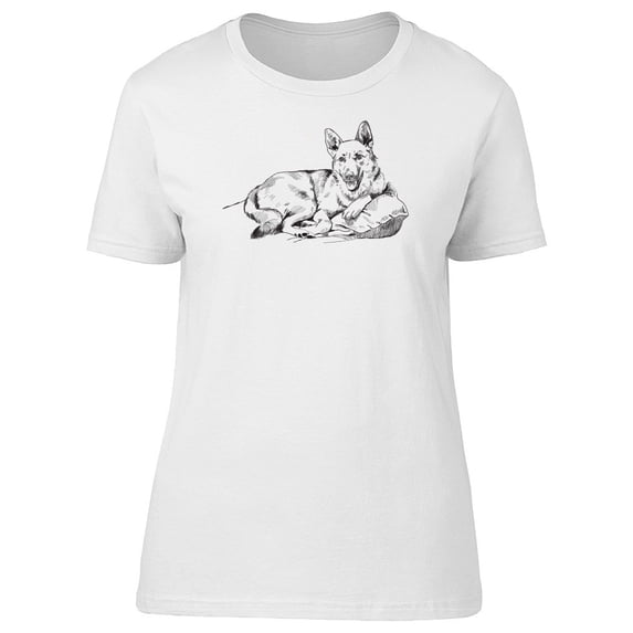 Lovely Dog Resting Tee Men's -Image by Shutterstock