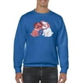 thumbnail image 1 of Lovely Dogs Sweatshirt Men -Smartprints Designs, Male Small, 1 of 4