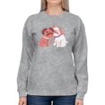 thumbnail image 1 of Lovely Dogs Sweatshirt Women -Smartprints Designs, Female XX-Large, 1 of 4