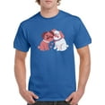 thumbnail image 1 of Lovely Dogs T-Shirt Men -Smartprints Designs, Male x-Large, 1 of 4