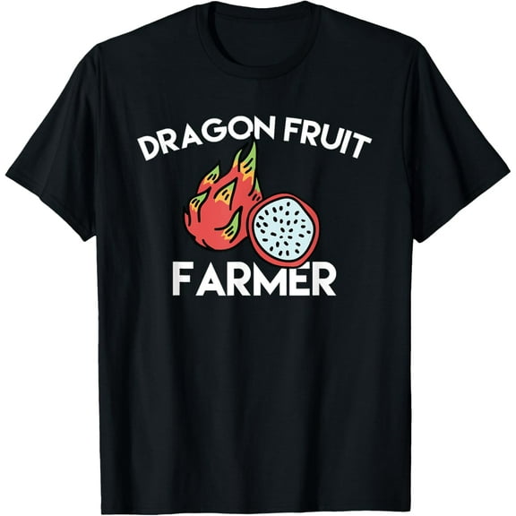Lovely Dragon Fruit Farmer Costume Tropical Food T-Shirt