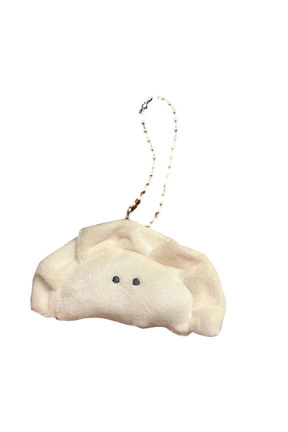 Lovely Dumplings Stuffed Key Chain, Doll Plush Toy Keychain, Key Holder Bag Pendant Party Favor Gift