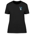 thumbnail image 1 of Lovely Exotic Bird Pocket Doodle T-Shirt Women -Image by Shutterstock, Female Large, 1 of 2