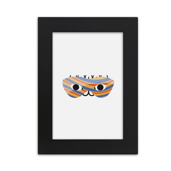 Lovely Face Festival Party Expression Desktop Photo Frame Picture Display Art Painting Exhibit