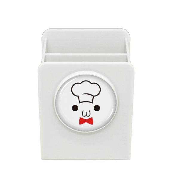 Lovely Face I Am A Chef Expression Desk Pencil Holder Cup Pen Organizer