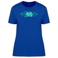 thumbnail image 1 of Lovely Floral Succulent Doodle T-Shirt Women -Image by Shutterstock, Female Small, 1 of 2