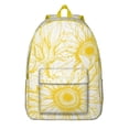 thumbnail image 1 of Lovely Flowers Print Backpack with Easy Organization Features, Functional Bookbag for Studies and Projects, Durable Fabric, Thank You Gift for Professors, 1 of 5