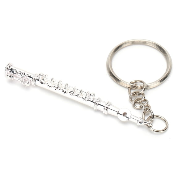 Lovely Flute Key Ring Gift, Flute Keychain, For Birthday Present Children Friend Thanksgiving Gift