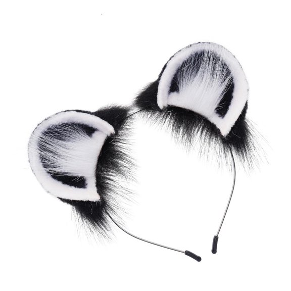 Lovely Flying Mouse Ear Hair Hoop Headdress For Comfortable Daily Wear Plush Fabric Headwear