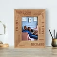 thumbnail image 1 of Lovely Funny Beautiful Personalized Wooden Frame 3 1/2" x 5" Brown (Vertical), 1 of 1