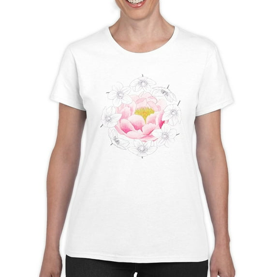 Lovely Garden Collection T-Shirt Women -Grace Popp Designs, Female Medium