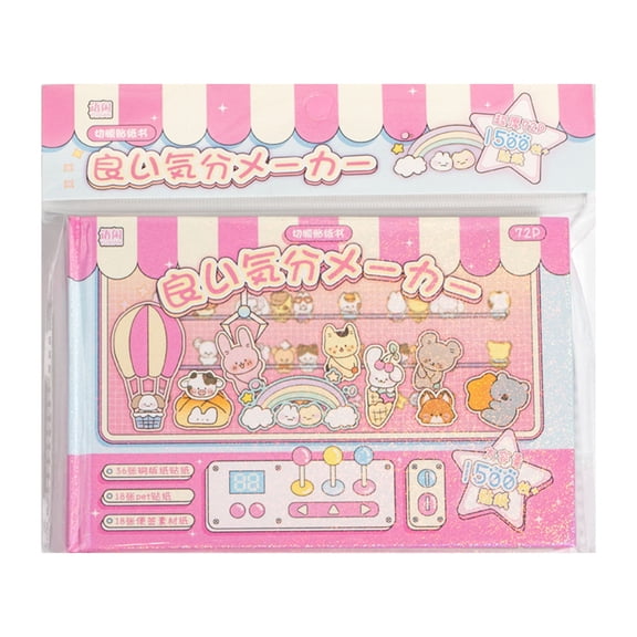 Lovely Good Mood Maker Sticker Book Reward Sticker Decorative Stickers Journal Supplies