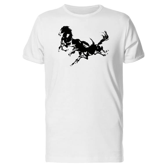 Lovely Grunge Japanese Horse Tee Men's -Image by Shutterstock