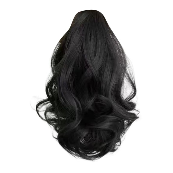 Lovely Hair Synthetic Wigs Hair Clip Temperament for Woman Camping Ponytail Braids Hair Delicate Jaw Clip for Girl