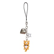 Lovely Hand Beaded Cats Designs Phone Accessory Sturdy Resin Charm for Bags