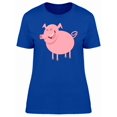 thumbnail image 1 of Lovely Happy Cartoon Pig Tee Women's -Image by Shutterstock, 1 of 1