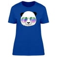 thumbnail image 1 of Lovely Hipster Panda Cartoon T-Shirt Women -Image by Shutterstock, Female Small, 1 of 2