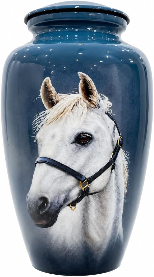 Lovely Horse Cremation Urn for Human Ashes Cremation Urns for Human Ashes Decorative Urns for Human Ashes Female & Male Urns Horse