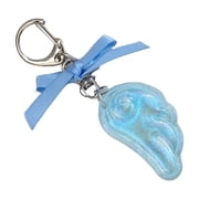 Lovely Japanese Keychain Bag Decoration with Angel Wing Bowknot Charm for Girls Fashion Accessory